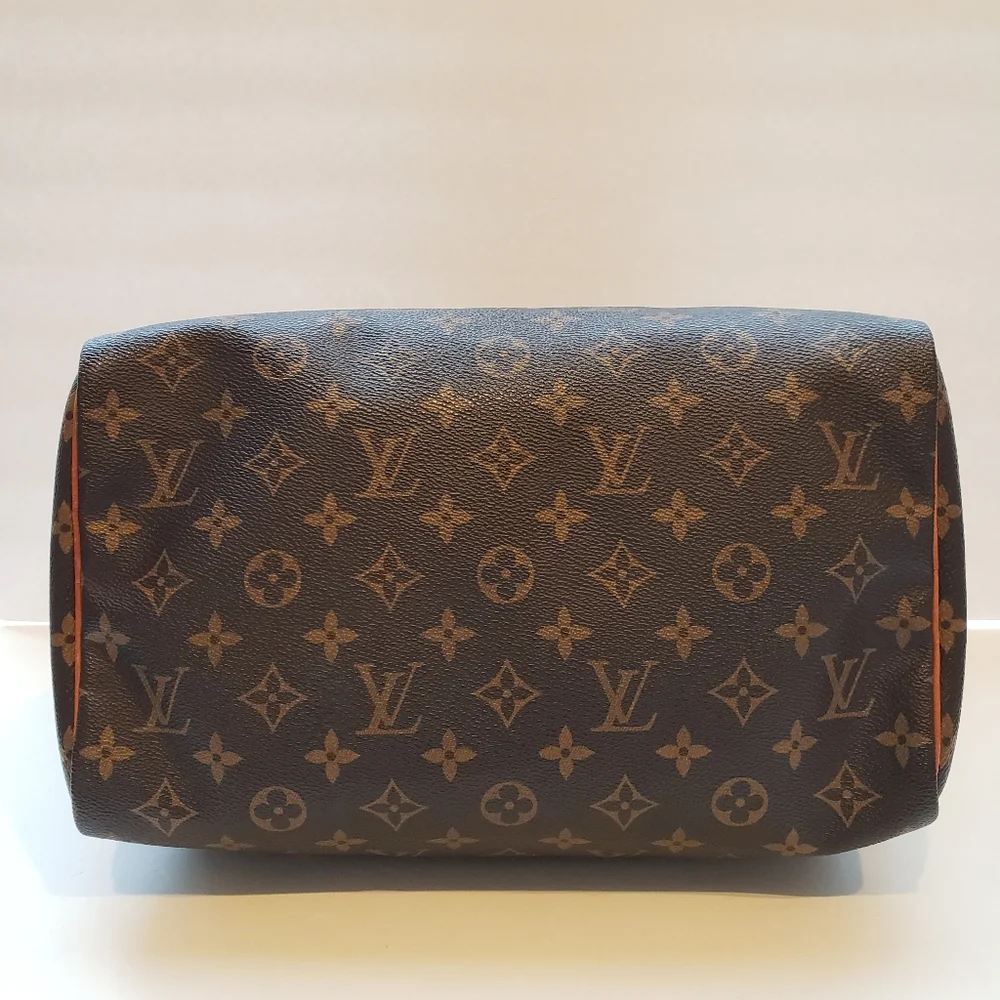 💖100% Authentic Vintage LOUIS VUITTON Monogram Speedy 30 *with FREE Bag Tag - Picture 4 of 17
